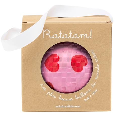 Ballon à motif cœurs et rose (12 cm) Rose 2 - vertbaudet enfant 
