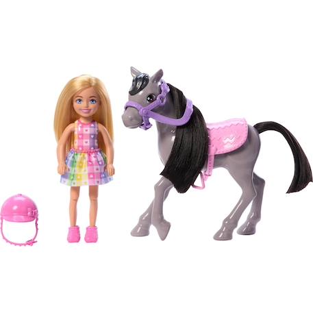 Barbie chelsea et son poney Rose 5 - vertbaudet enfant 