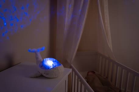 Veilleuse tranquil whale rechargeable Blanc 4 - vertbaudet enfant 