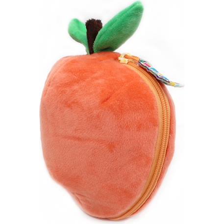 Peluche flipetz lapin carotte Orange+Rouge, vert, noir 10 - vertbaudet enfant 