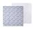 Lot de deux langes créativ côtier gaze de coton Bleu 1 - vertbaudet enfant 