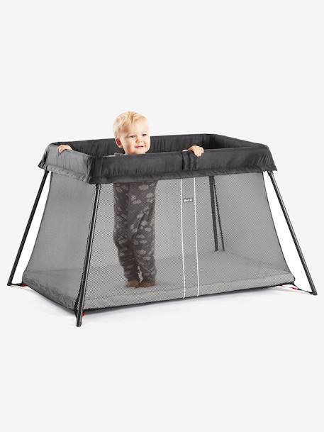 Lit parapluie Light BabyBjörn noir+VERT FONCE 1 - vertbaudet enfant 