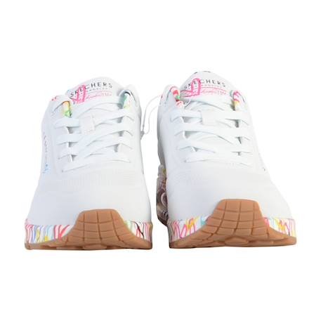 Baskets basses  à lacets Blanc+Noir 5 - vertbaudet enfant 
