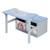 Bureau et banc 2en1 + deux bacs de rangements Bleu gris - pat' patrouille 1 - vertbaudet enfant 