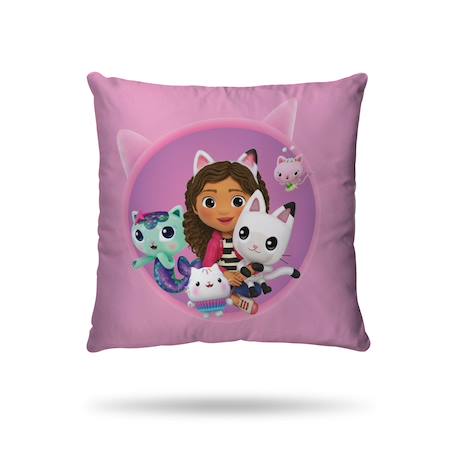 Housse de couette gabby et la maison magique coton Rose 3 - vertbaudet enfant 