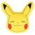 Coussin 3d pikachu pokémon polyester Jaune 1 - vertbaudet enfant 