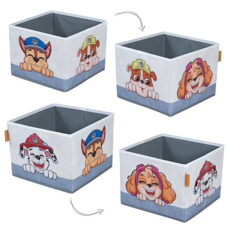 Bureau et banc 2en1 + deux bacs de rangements Bleu gris - pat' patrouille 5 - vertbaudet enfant 