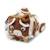 Cube d'activités en tissu Marron 1 - vertbaudet enfant 