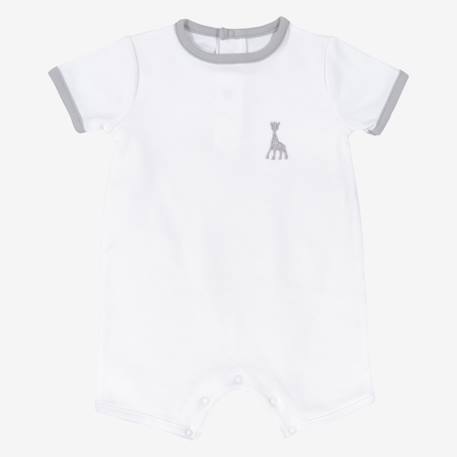 Combishort bébé  sophie la girafe® Blanc 1 - vertbaudet enfant 