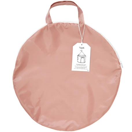 Tente en tissu recyclé terrazzo argile Rose 4 - vertbaudet enfant 