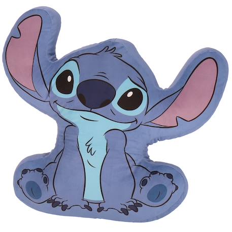 Coussin plaid disney 2 en 1 stitch polyester Bleu 2 - vertbaudet enfant 
