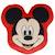 Coussin disney 3d mickey polyester Rouge 1 - vertbaudet enfant 