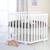 Parc bébé hexagonal + tapis déperlant en cuir végan luxe Anthracite - tapis grège+Blanc - tapis anthracite 12 - vertbaudet enfant 