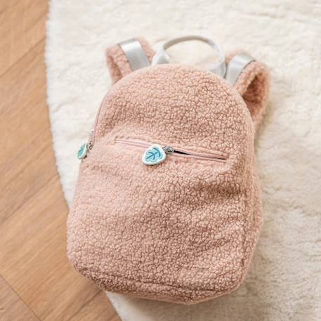 Sac à dos teddy Beige+Rose 4 - vertbaudet enfant 