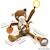 Peluche d'activités nomade Marron 5 - vertbaudet enfant 