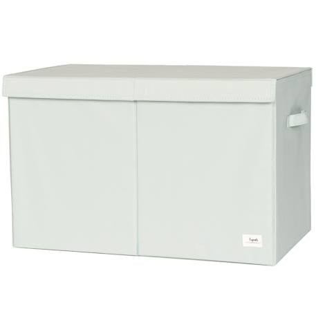 Coffre à jouets Ecru+Gris+Rose+Vert d'eau 16 - vertbaudet enfant 