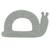 Anneau de dentition en silicone escargot Gris 1 - vertbaudet enfant 