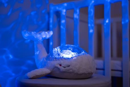 Veilleuse tranquil whale rechargeable Blanc 3 - vertbaudet enfant 