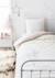 Housse de couette lili gaufrette ballerina coton Ecru 2 - vertbaudet enfant 