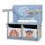 Bureau et banc 2en1 + deux bacs de rangements Bleu gris - pat' patrouille 3 - vertbaudet enfant 