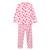 Pyjama long un zeste d'amour catimini coton élasthanne rose Rose 2 - vertbaudet enfant 