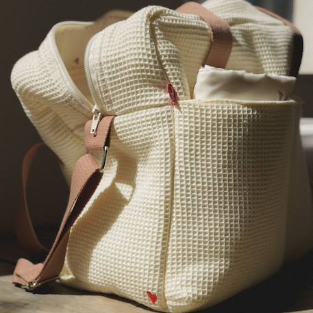 Sac à langer Ecru, marron 4 - vertbaudet enfant 