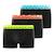 Lot de 3 boxers  dynamique Noir/jaune/bleu/orange 1 - vertbaudet enfant 