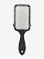 Brosse à cheveux Harry Potter avec application 3D des 4 maisons en silicone noir 2 - vertbaudet enfant 