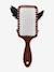 Brosse à cheveux Harry Potter avec apllication 3D Hedwige en silicone bordeaux 2 - vertbaudet enfant 