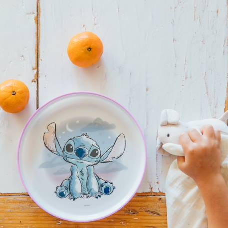 Grande assiette antidérapante lilo et stitch Violet 2 - vertbaudet enfant 