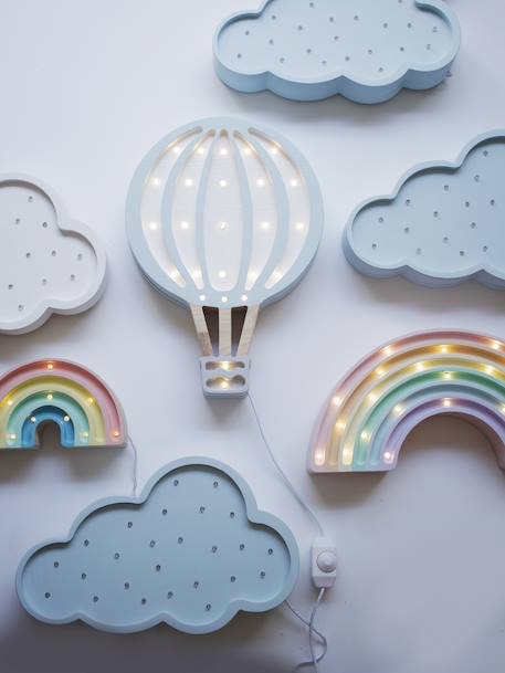 Lampe veilleuse montgolfière Bleu 5 - vertbaudet enfant 