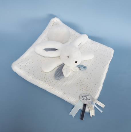 Happy glossy doudou pompon Blanc 2 - vertbaudet enfant 