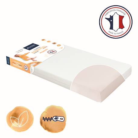 Matelas bébé essentiel - confort traditionnel Blanc 6 - vertbaudet enfant 