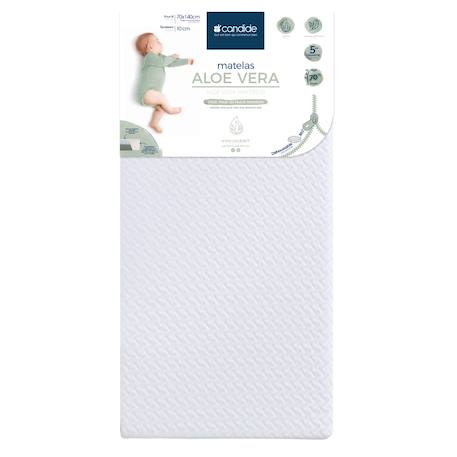 Matelas bébé aloé vera déhoussable 360° Blanc 2 - vertbaudet enfant 