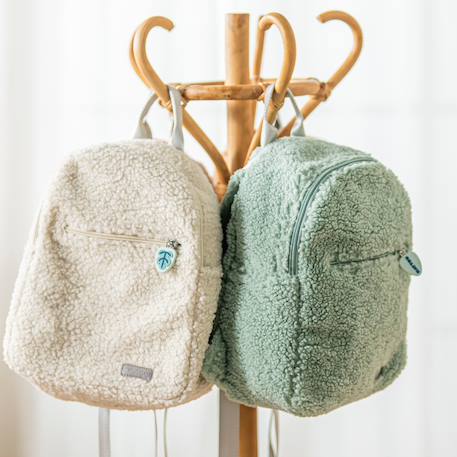 Sac à dos bouclette teddy Vert 3 - vertbaudet enfant 