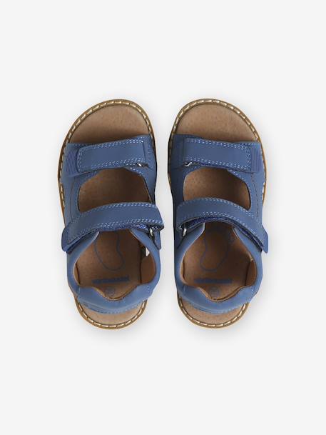 Sandales scratchées enfant collection maternelle bleu 4 - vertbaudet enfant 