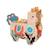 Lili lama musical en bois Beige 2 - vertbaudet enfant 
