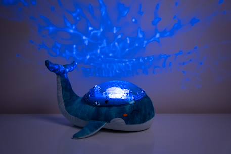 Veilleuse tranquil whale rechargeable Bleu 2 - vertbaudet enfant 