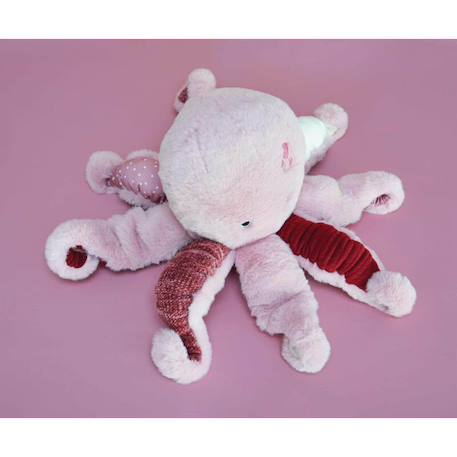 Peluche pieuvre rose Rose 3 - vertbaudet enfant 
