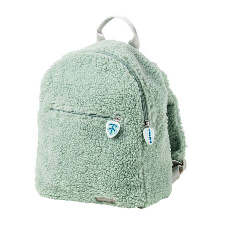 Sac à dos bouclette teddy Vert 1 - vertbaudet enfant 