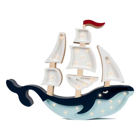 Lampe veilleuse navire Bleu 1 - vertbaudet enfant 