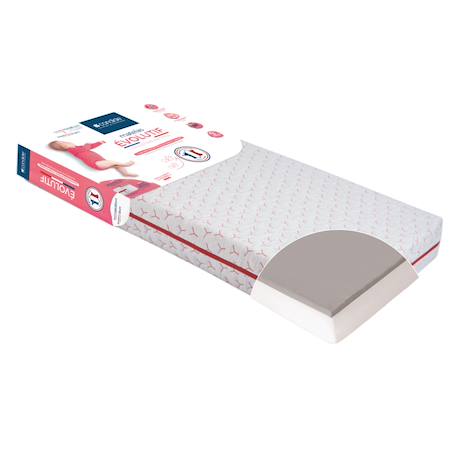Matelas bébé évolutif - 2 faces de couchage selon le poids Blanc 5 - vertbaudet enfant 