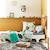 Coussin décoratif catimini motif forêt coton Vert 2 - vertbaudet enfant 