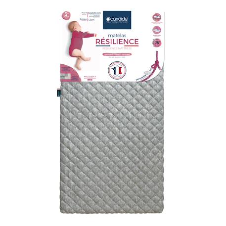 Matelas bébé résilience - ferme et équilibré Gris foncé 2 - vertbaudet enfant 
