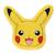 Coussin 3d pikachu smile pokémon polyester Jaune 1 - vertbaudet enfant 