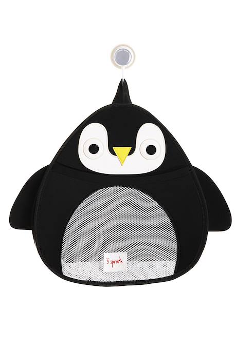 Filet de rangement pour le bain pingouin Noir 1 - vertbaudet enfant 