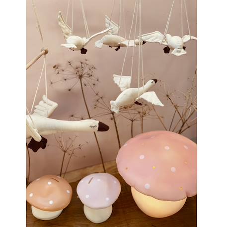 Mobile oies en coton Beige 2 - vertbaudet enfant 
