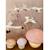 Mobile oies en coton Beige 2 - vertbaudet enfant 