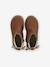 Bottines enfant fille synthétique zippées marron+noir 4 - vertbaudet enfant 