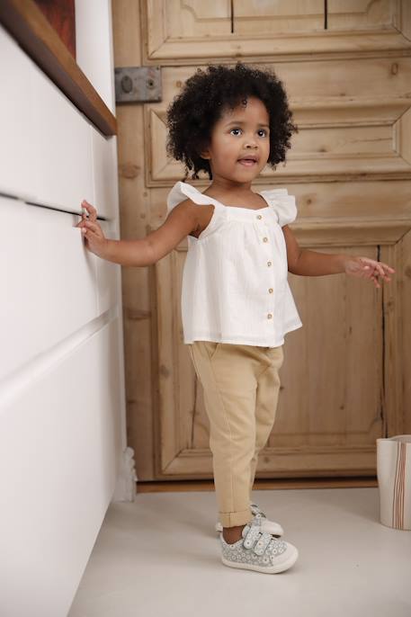 Blouse en voile de coton bébé vanille 7 - vertbaudet enfant 